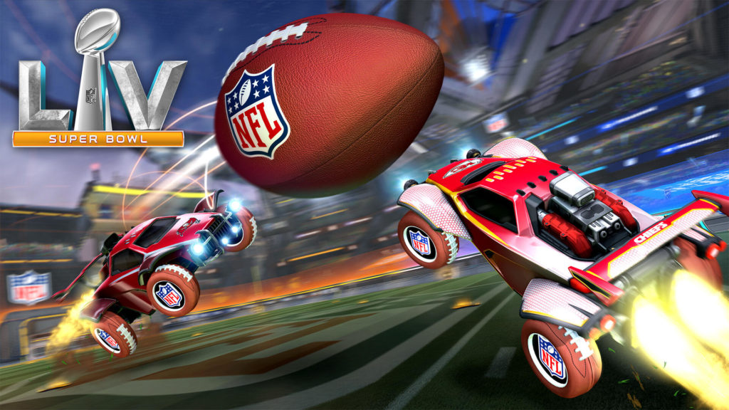 Rocket League x NFL Super Bowl LV