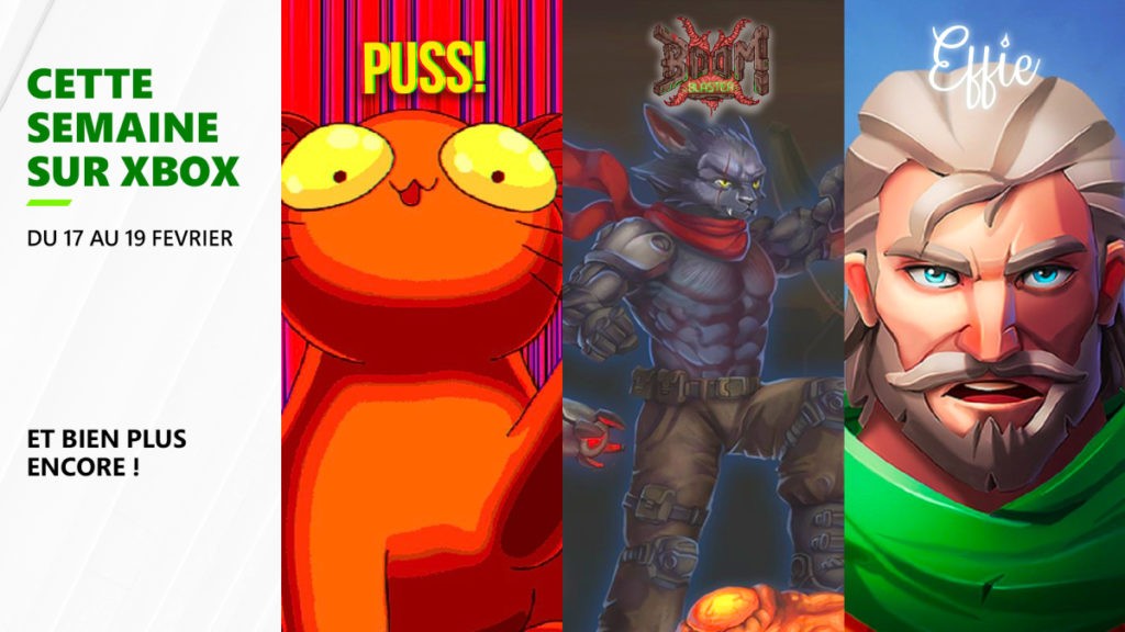 Cette semaine sur Xbox - Les jeux du 17 au 19 février