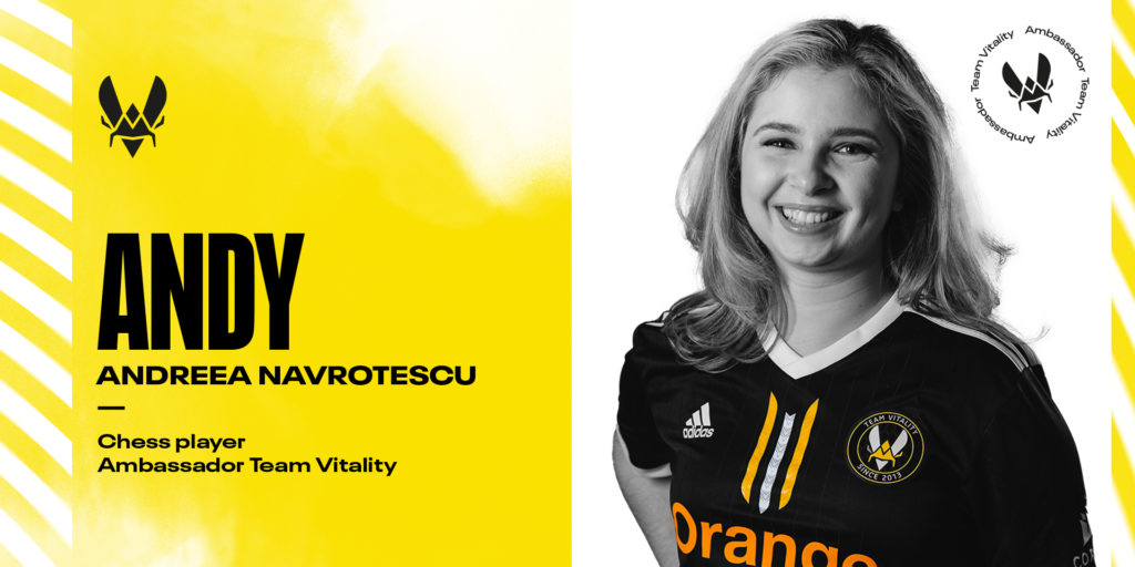 Andreea "Andy" Navrotescu x Team Vitality