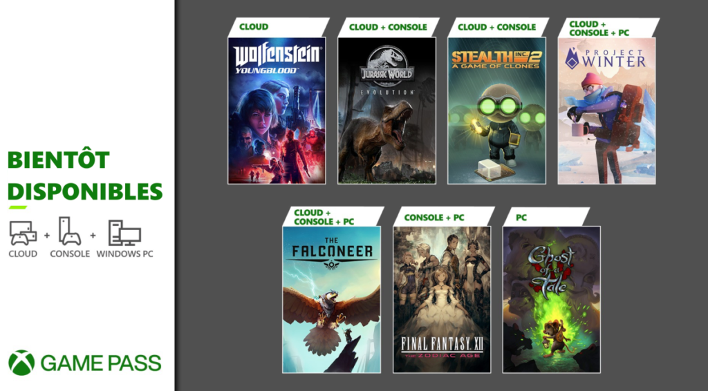 Xbox Game Pass Février 2021