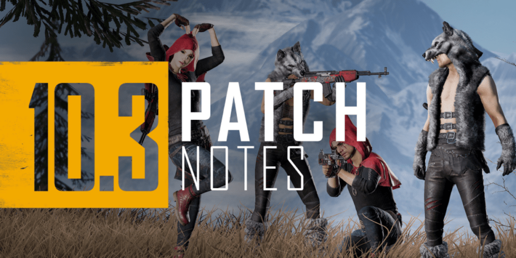pubg 10.3 update