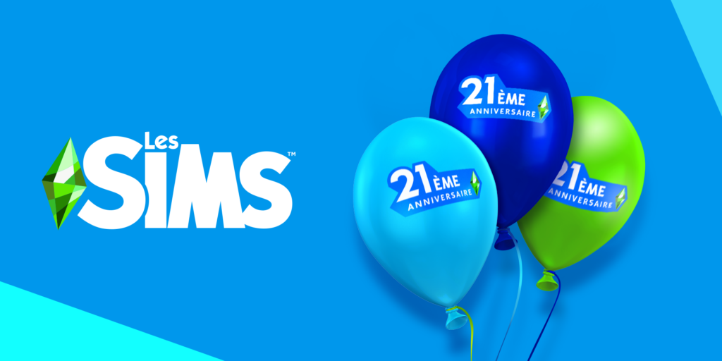 Les Sims 21 ans - 21ème anniversaire