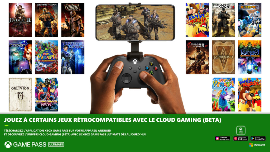 Xbox Game Pass Ultimate - rétrocompatible - Xbox Cloud Gaming