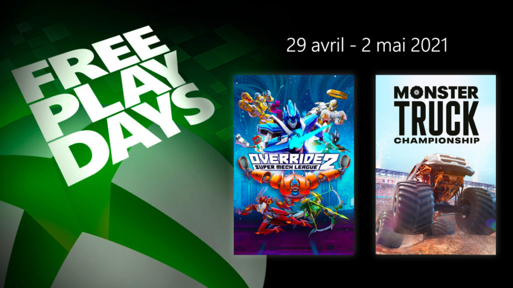 XBOX Free Play Days - Override 2: Super Mech League & Monster Truck Championship