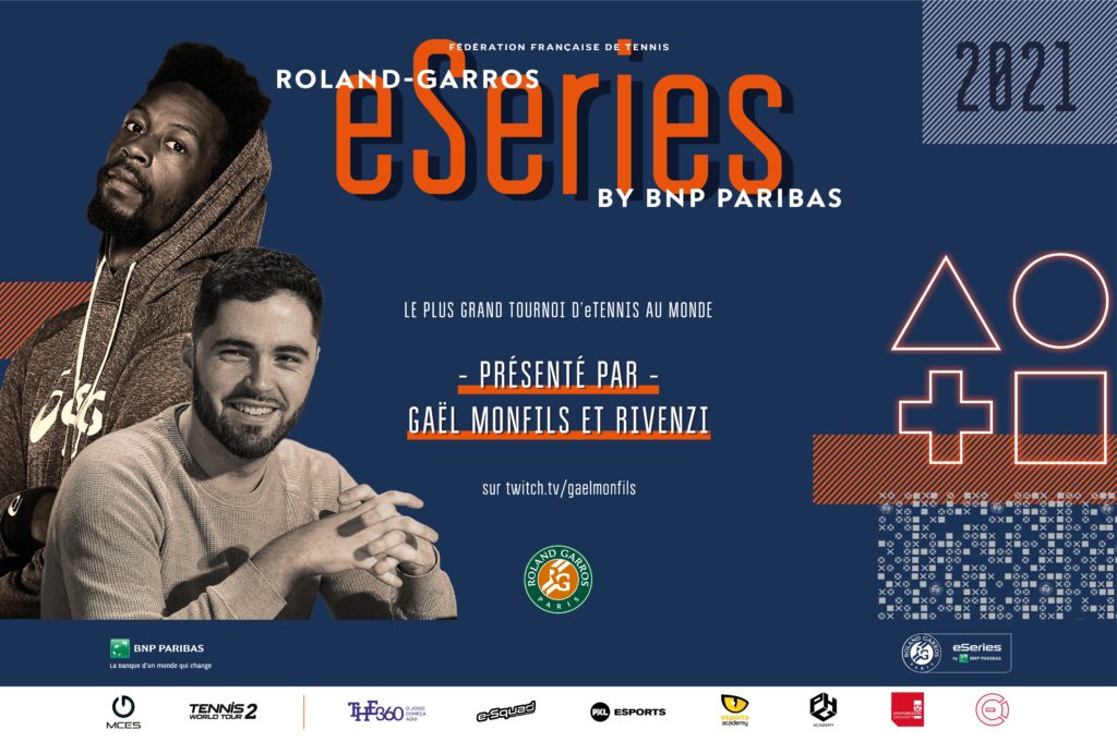 Gaël Monfils Rivenzi Roland-Garros eSeries by BNP Paribas