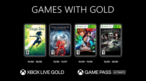XBOX annonce les Games with Gold de juin 2021