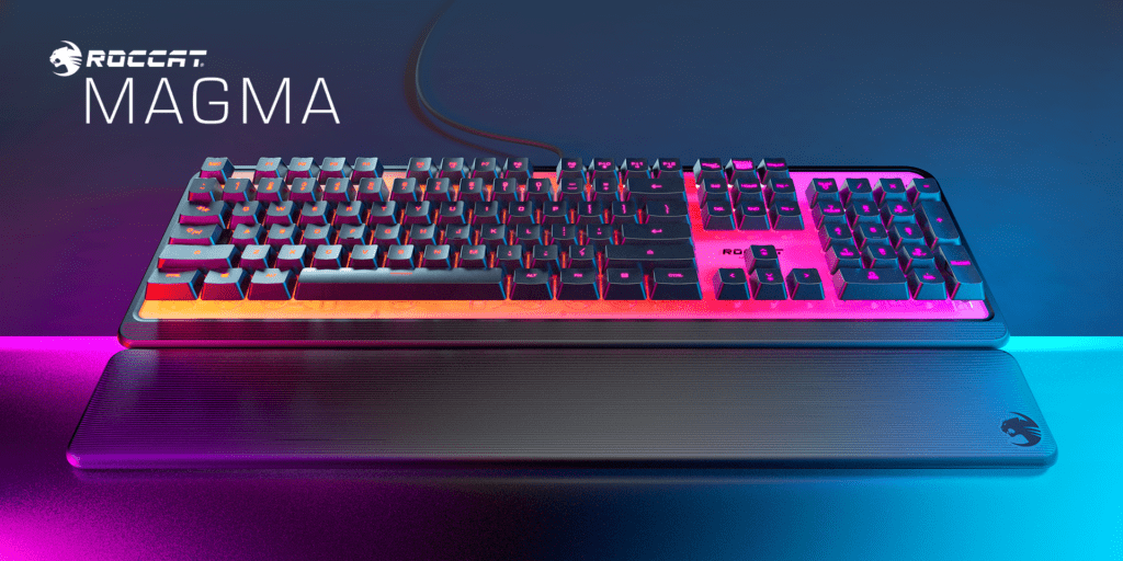 Clavier de jeu à membrane RGB ROCCAT Magma