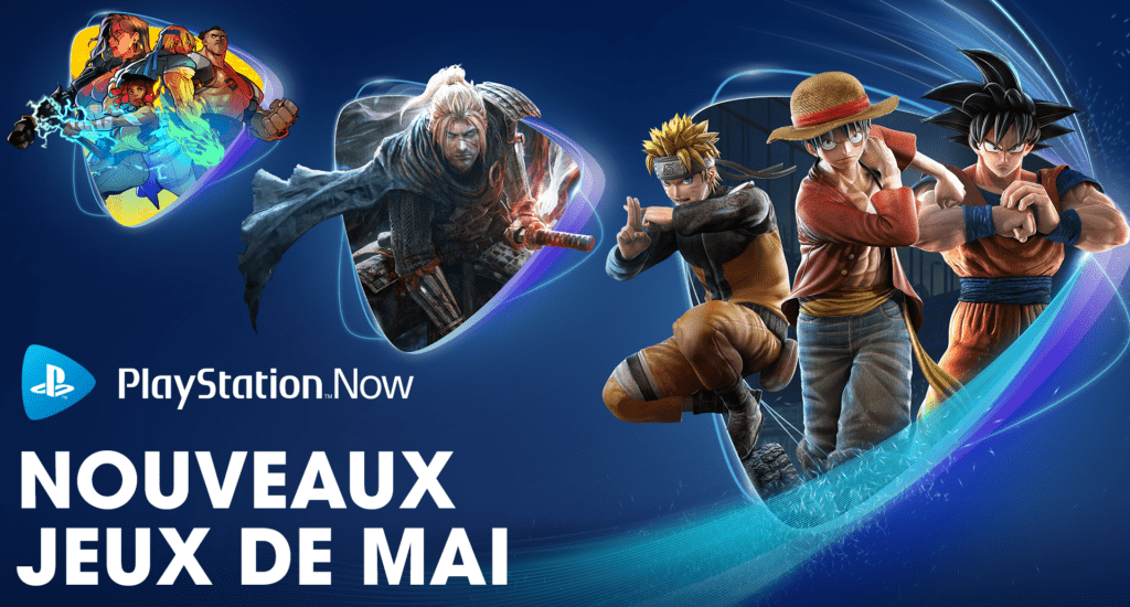 PlayStation Now PS Now Mai 2021
