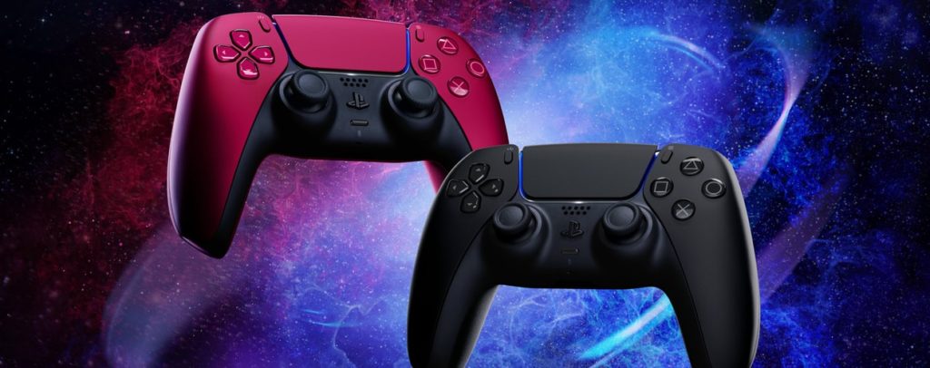 Playstation DualSense - Midnight Black x Cosmic Red
