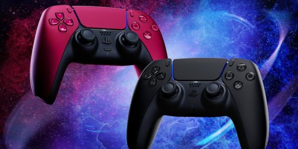 Playstation DualSense - Midnight Black x Cosmic Red