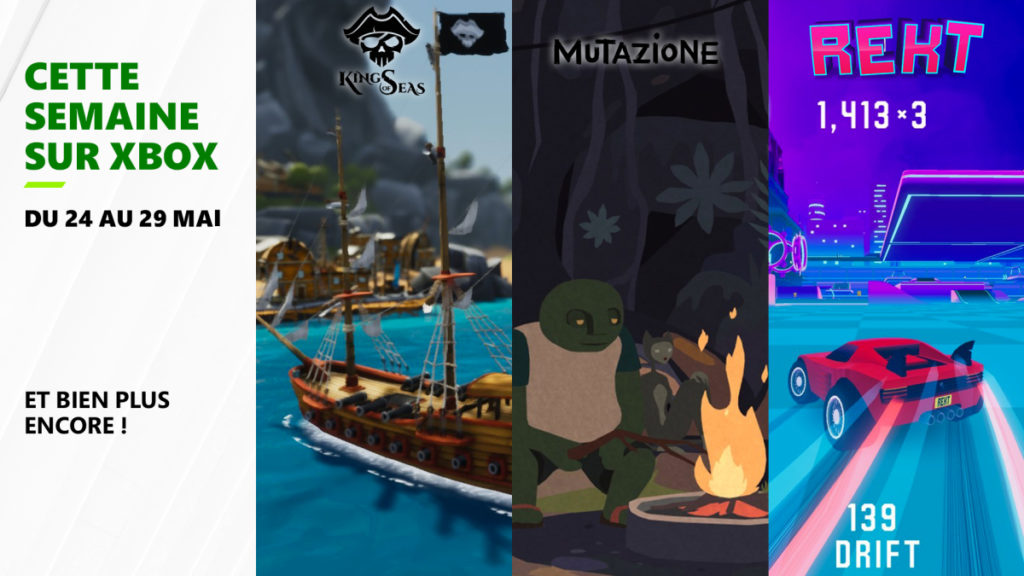 Cette semaine sur Xbox - Les jeux du 24 au 28 mai