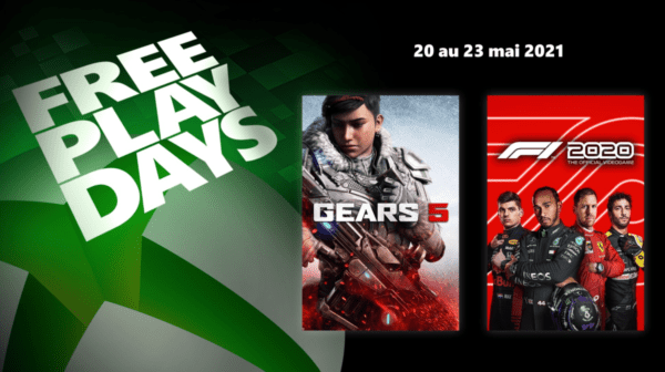 XBOX Free Play Days – Gears 5 & F1 2020