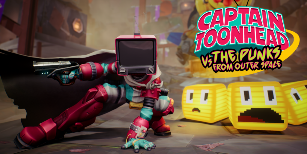 Captain ToonHead vs the Punks from Outer Space VR Teravision Games