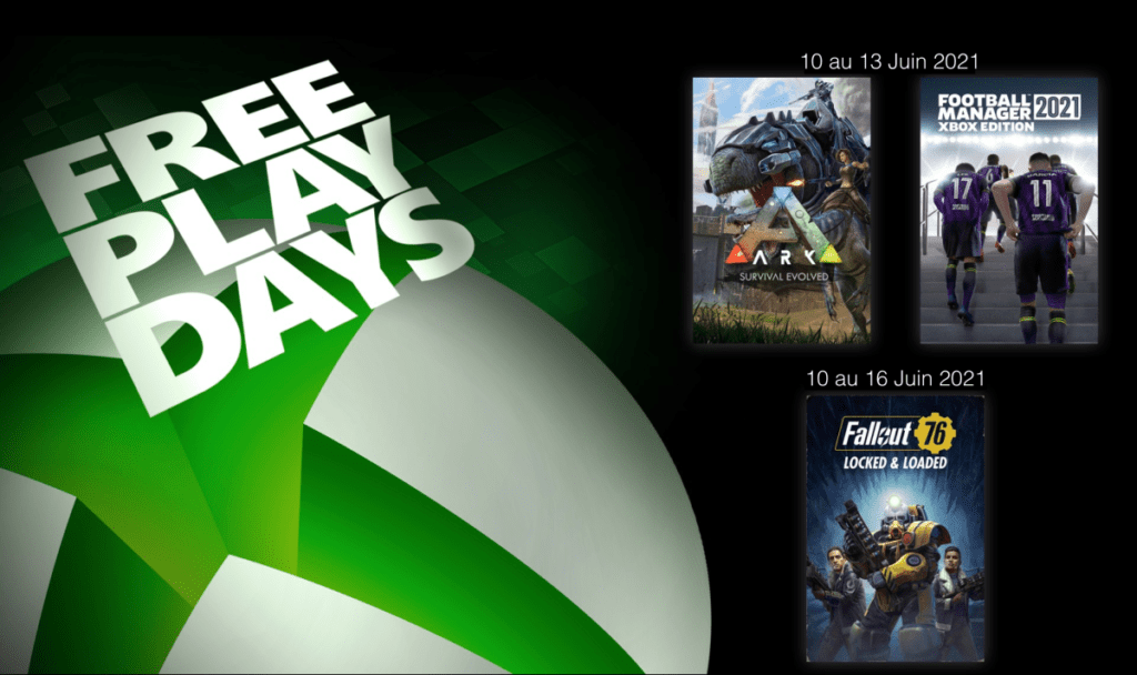 XBOX Free Play Days – Fallout 76, Ark: Survival Evolved & Football Manager 2021 Xbox Edition