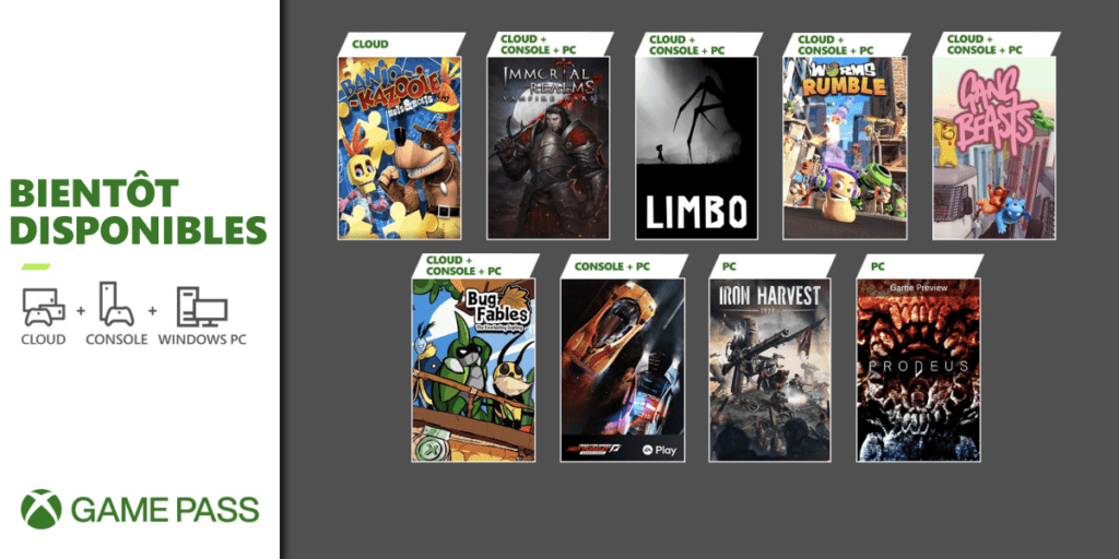 Prochainement dans le Xbox Game Pass JUIN 2021