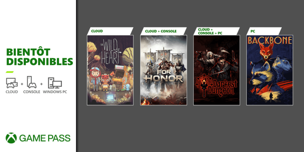 Xbox Game Pass JUIN 2021