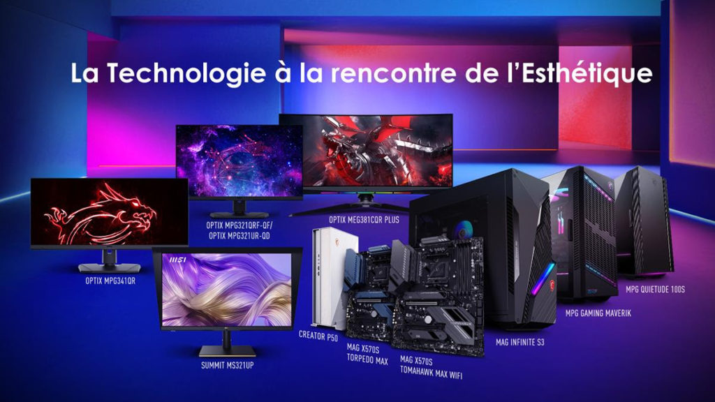 Computex 2021 - MSI - Tech meets aesthetic