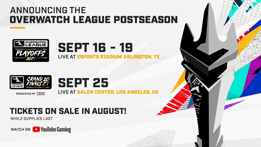 après-saison 2021 Overwatch League