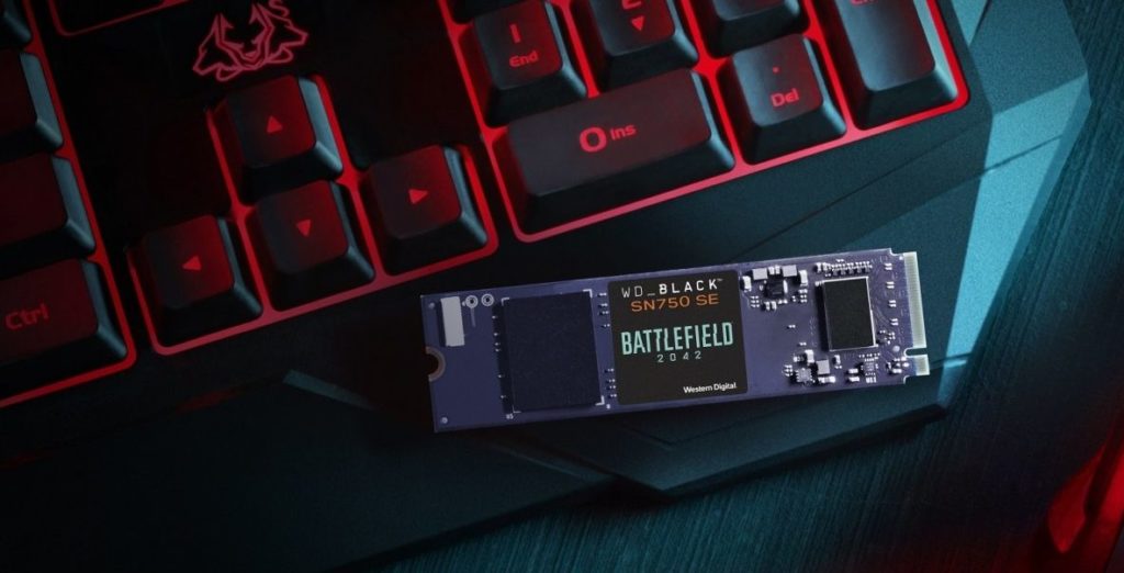 BUNDLE WD_BLACK SN750 SE NVMe SSD Battlefield 2042