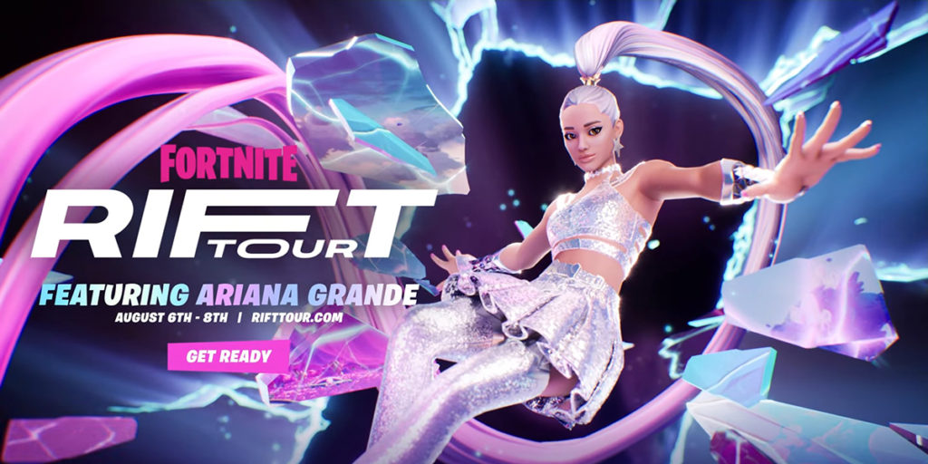 Rift Tour Ariana Grande Fortnite