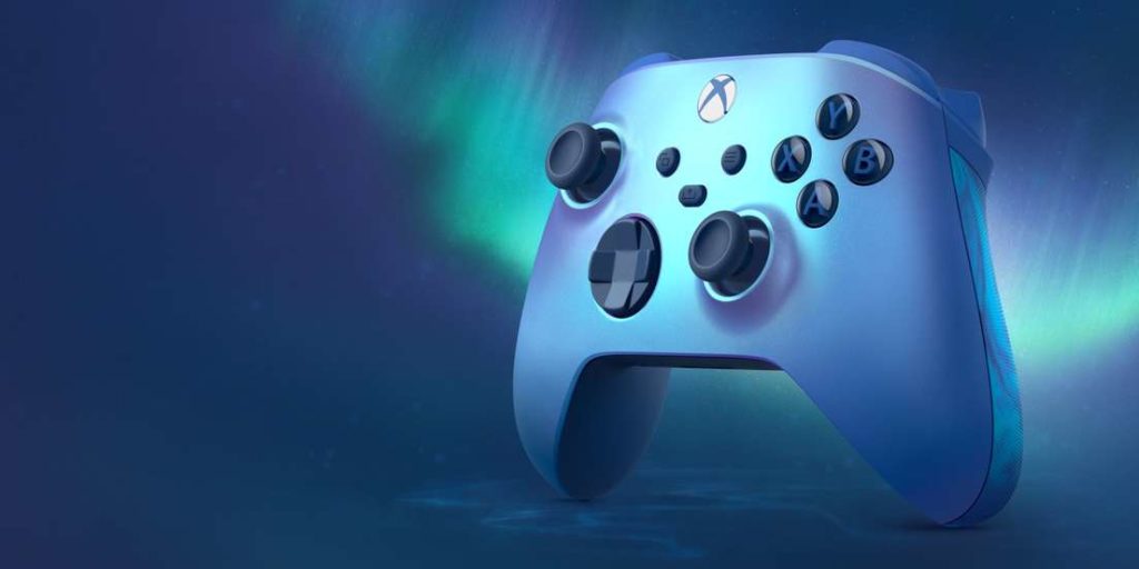 Manette sans fil Xbox – Édition Spéciale Aqua Shift