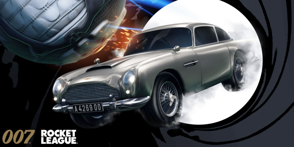 Rocket League Aston Martin DB5 James Bond 007