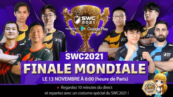Summoners War - SWC2021 - Grande Finale Mondiale 13 Novembre