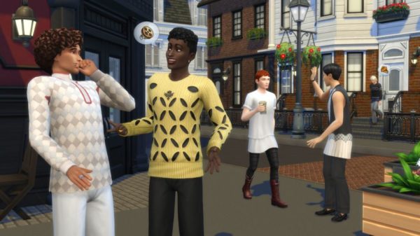 Les Sims 4 Nouveaux styles masculins x Stefan Cooke