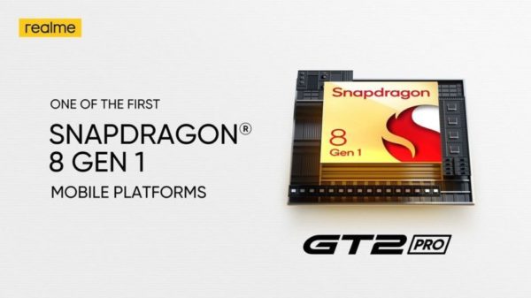 Le realme GT 2 Pro sera propulsé par le Snapdragon 8 Gen 1