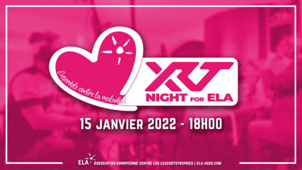 La XRT Night for ELA se déroulera sur Twitch le samedi 15 janvier