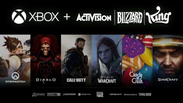 Microsoft XBOX Activision Blizzard Ubisoft