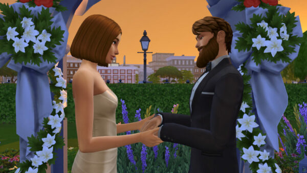 Les Sims 4 Mariage