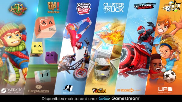 Daedalic Entertainment, HandyGames, Tate Multimedia, tinyBuid, Unfinished Pixel, Vector Unit x Gamestream