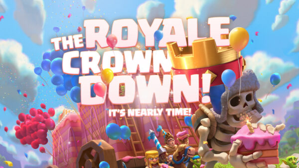 Clash Royale sixième anniversaire Royale Crown Down