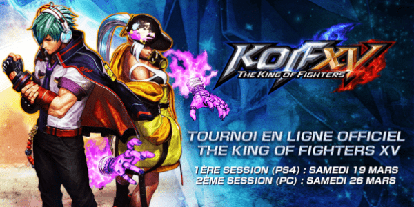 THE KING OF FIGHTERS XV tournoi en ligne officiel FR