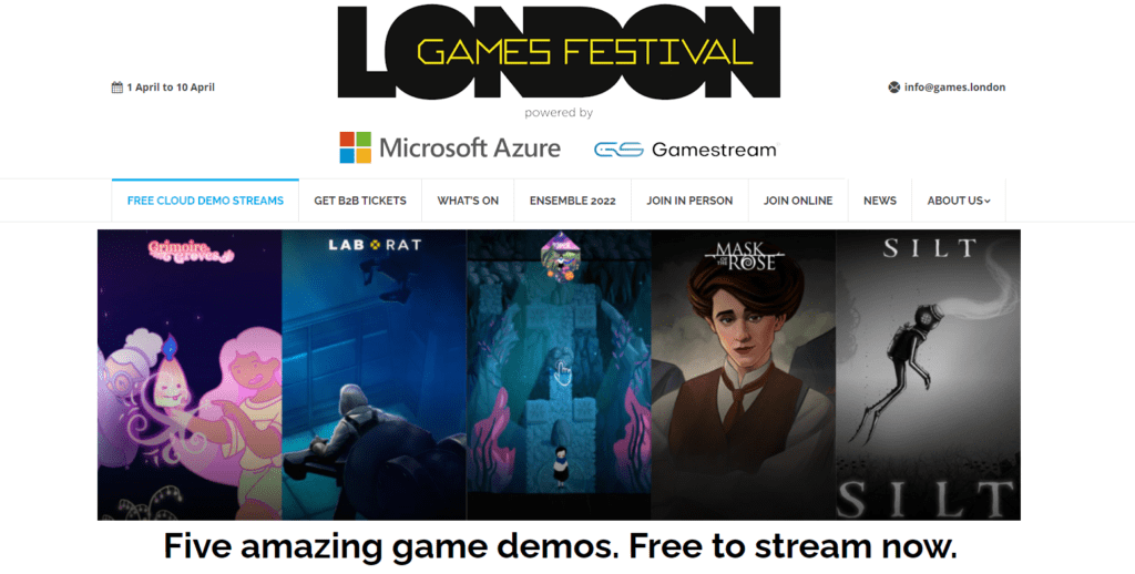 London Games Festival – Gamestream x Microsoft Azure - Démo Cloud Gaming