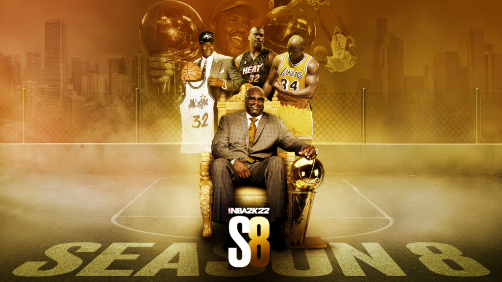 NBA 2K22 Saison 8 Chase Greatness Shaquille O'Neal