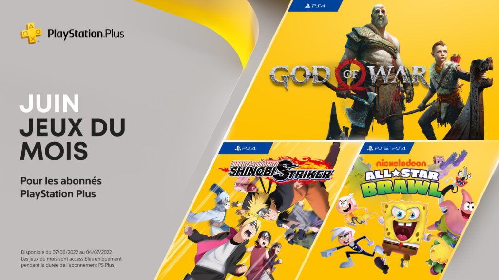 PlayStation Plus de juin 2022
