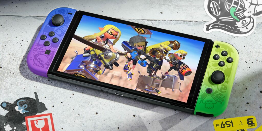 Nintendo Switch - Modèle OLED édition Splatoon 3