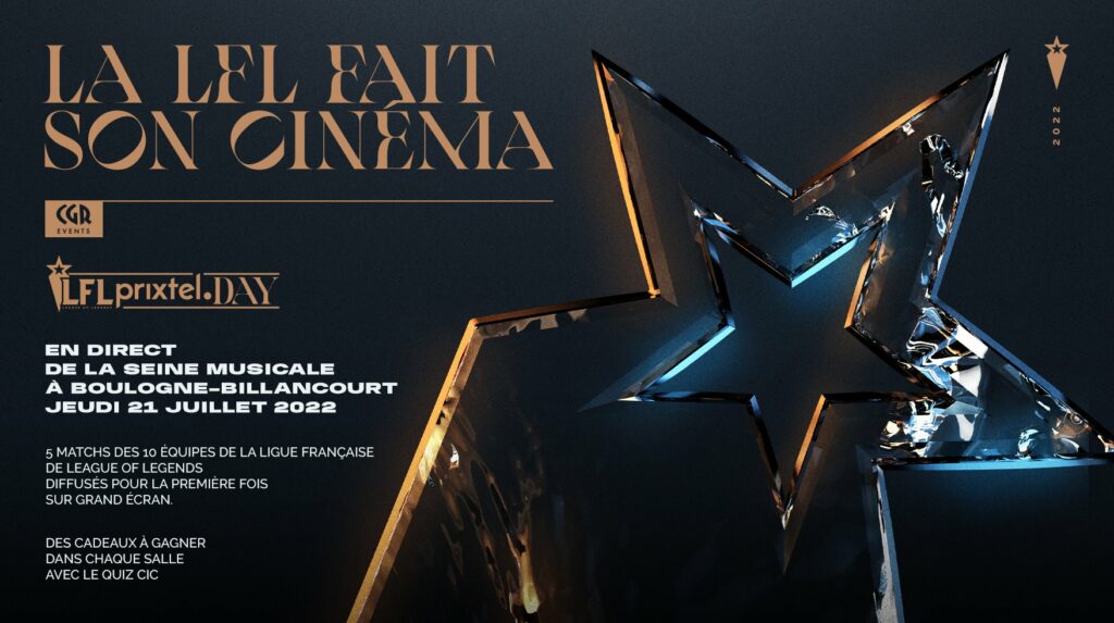 LFL Prixtel Day La Seine Musicale des Hauts-de-Seine à Boulogne-Billancourt Ligue Française de League of Legends (LFL)