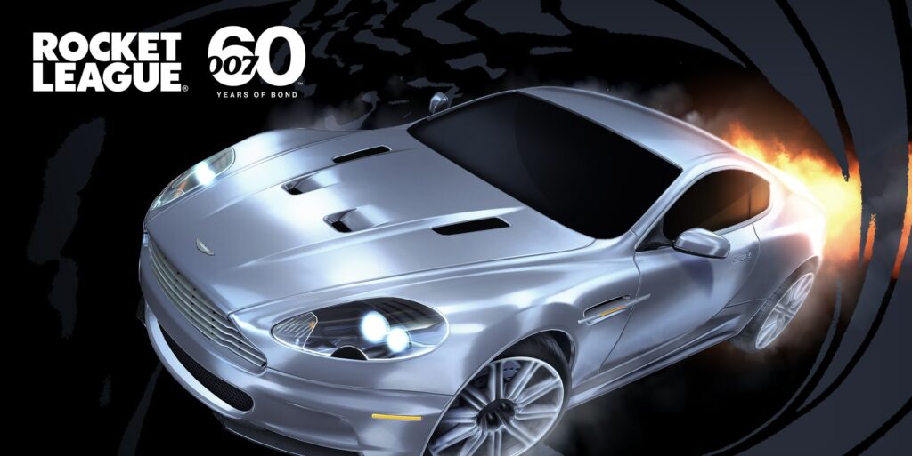 Rocket League - 60 ans James Bond 007