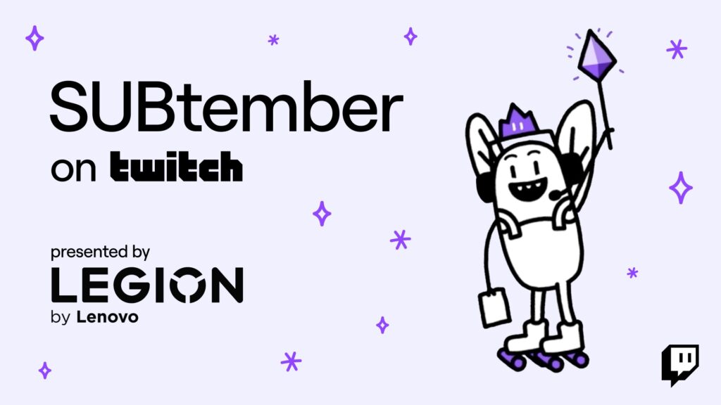 SUBtember 2022 - Twitch x Lenovo Legion
