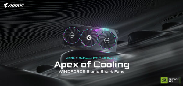 NVIDIA GeForce RTX 40 – GIGABYTE présente ses cartes graphiques AORUS