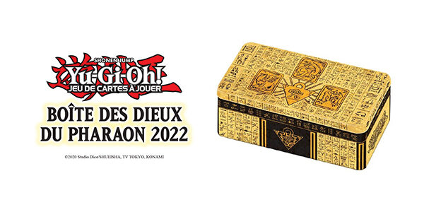 Yu-Gi-Oh! (JCJ) – La Boîte des Dieux du Pharaon 2022 est disponible