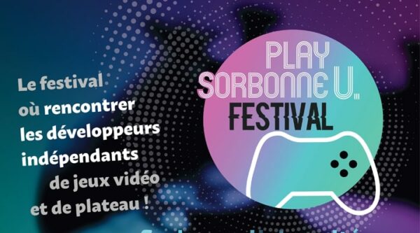 Play Sorbonne U Festival – La 5e édition se tiendra le 1er octobre