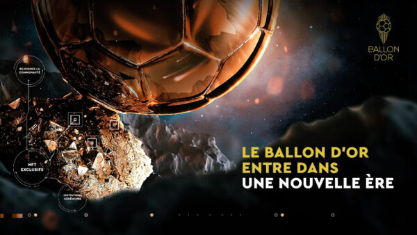 Ballon d'Or Web3 collection de NFT - L’Équipe x Léo Caillard NFT Factory - technologie Tezos