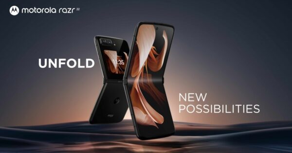 RAZR 2022 – Motorola dévoile la nouvelle génération de son smartphone pliable