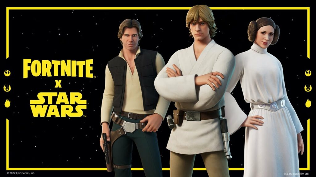Fortnite x Star Wars - semaine Skywalker
