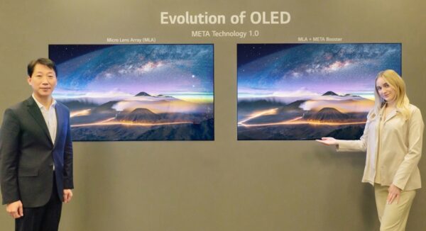 CES 2023 : LG Display OLED TV - technologie META