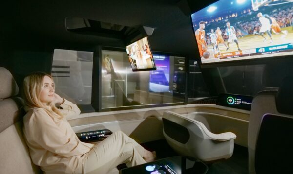 CES 2023 : LG Display - écrans P-OLED LCD LTPS - secteur automobile